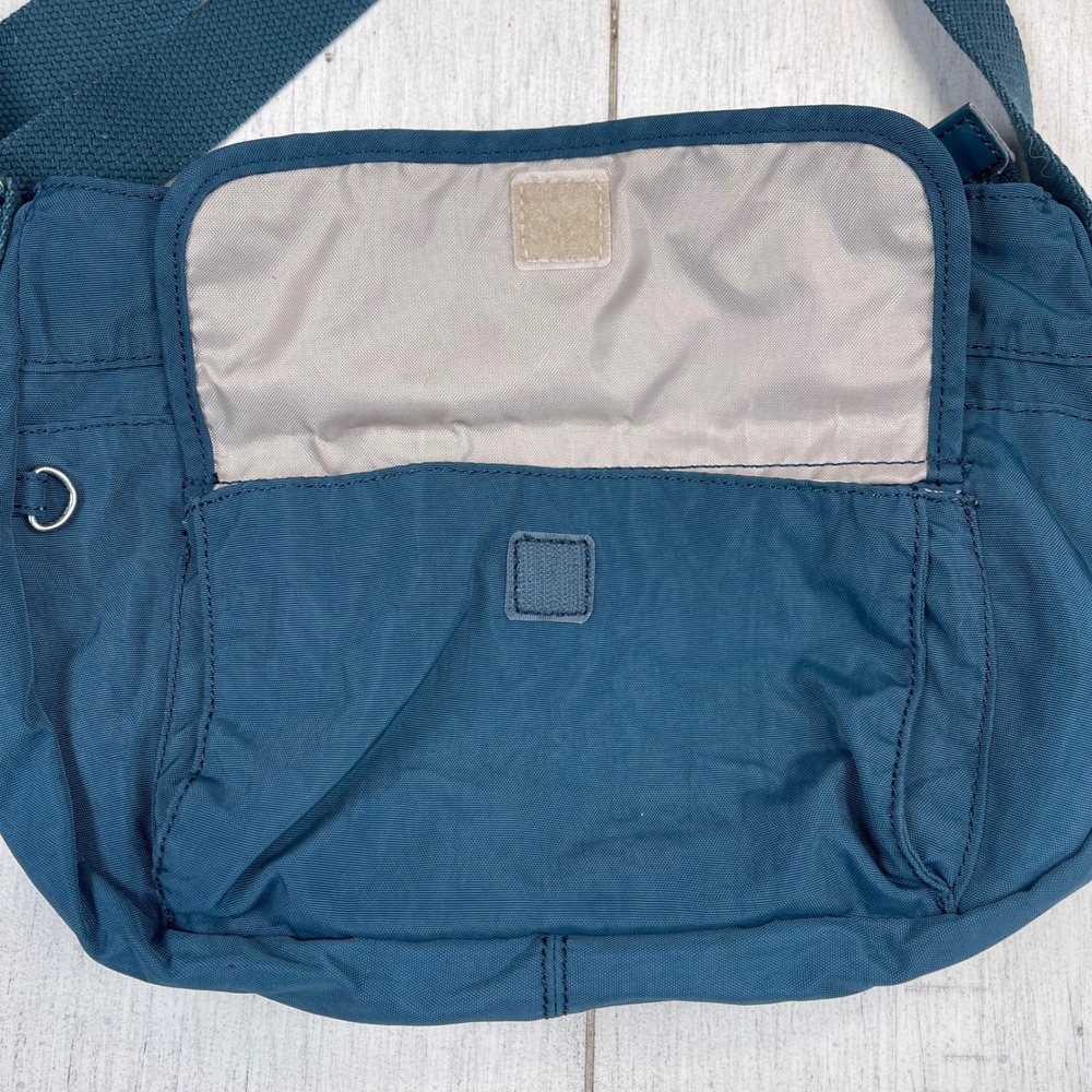 Kipling Crossbody Bag Teal Blue S/M Excellent Nylon Travel Shoulder Bag - Picture 2 of 16